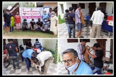 Bark India team in vaccination camp